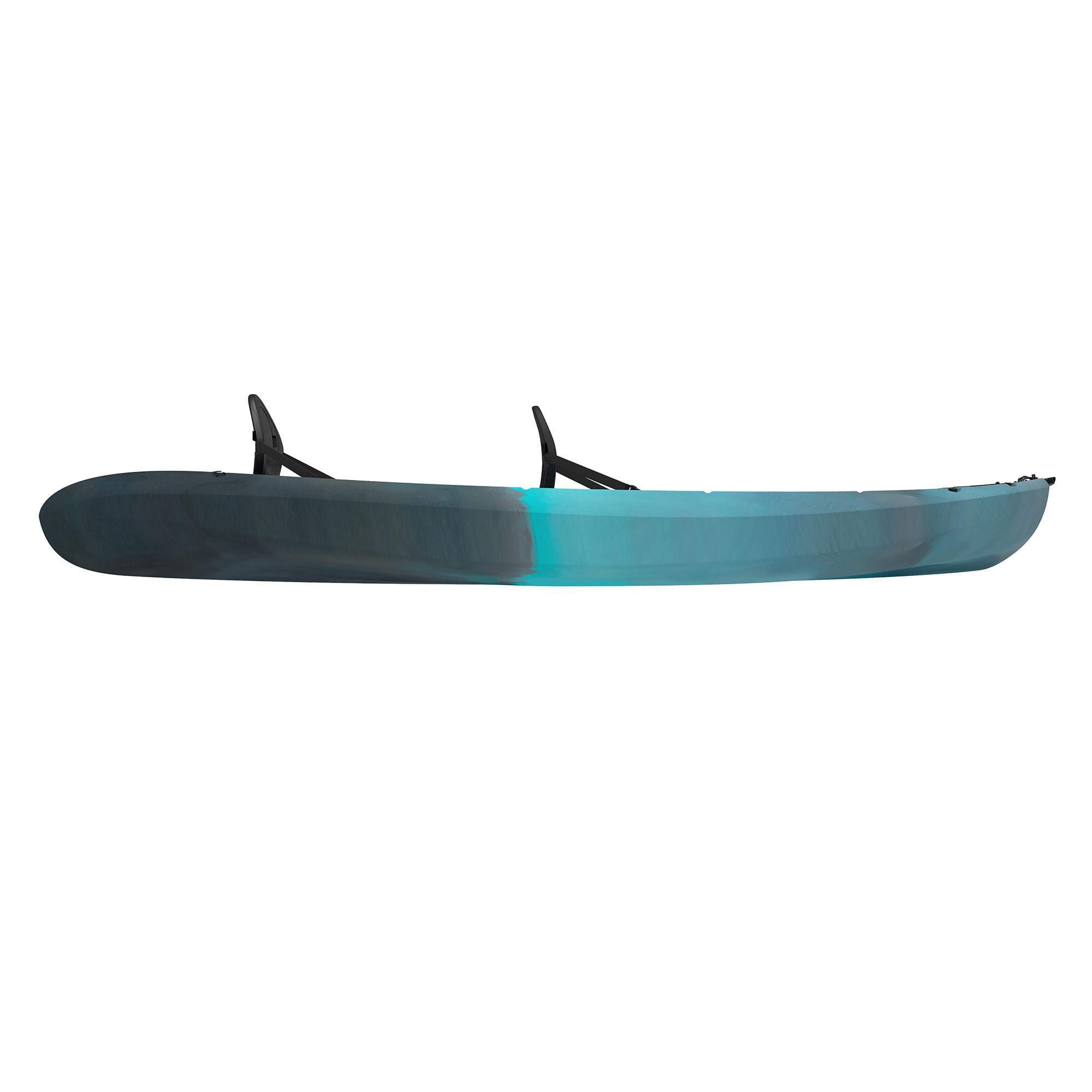 Lifetime Envoy 10.5 ft Sit-On-Top Tandem Kayak with Paddles, Sky Fusion (91192)