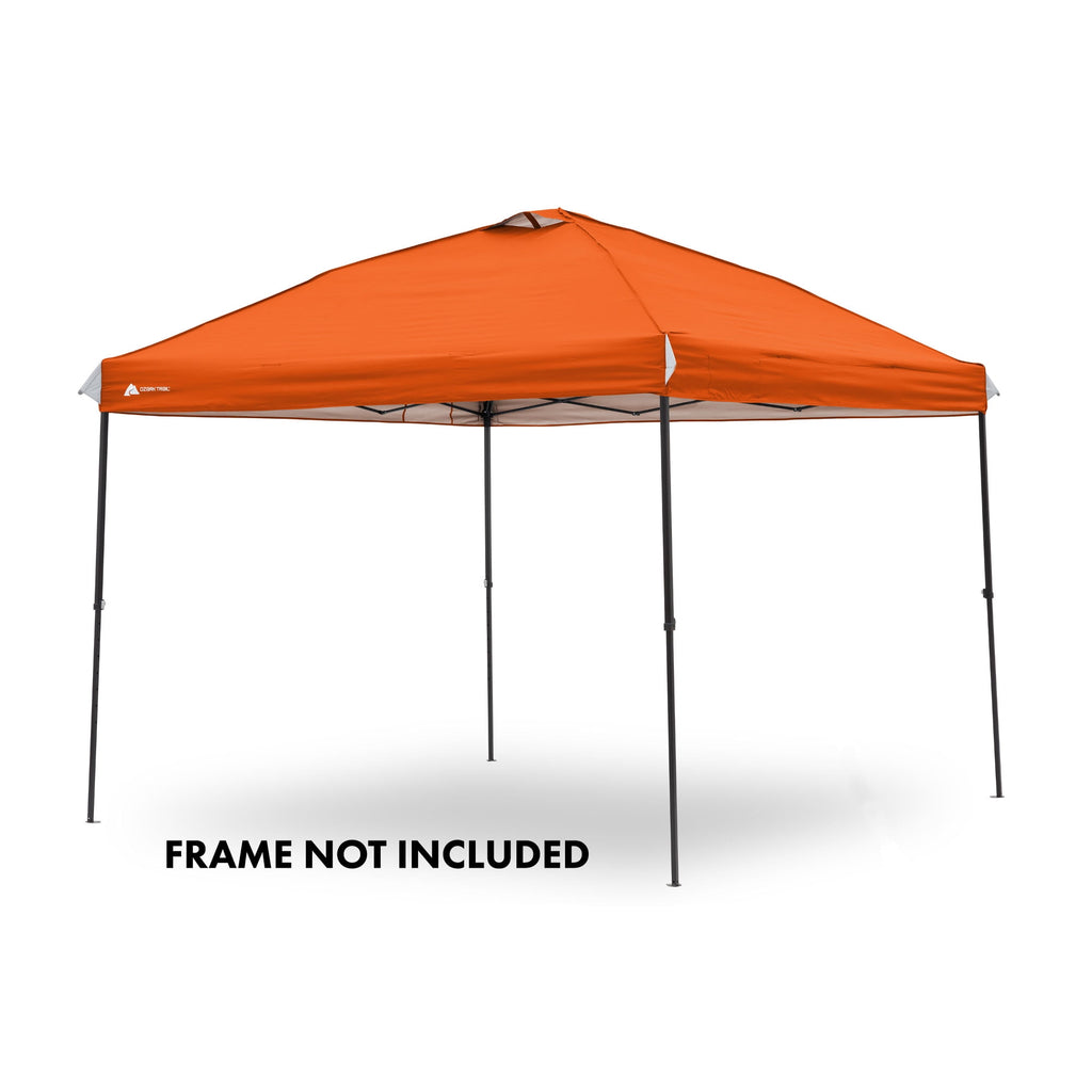Ozark Trail 10' x 10' Straight Leg Canopy Top, Black