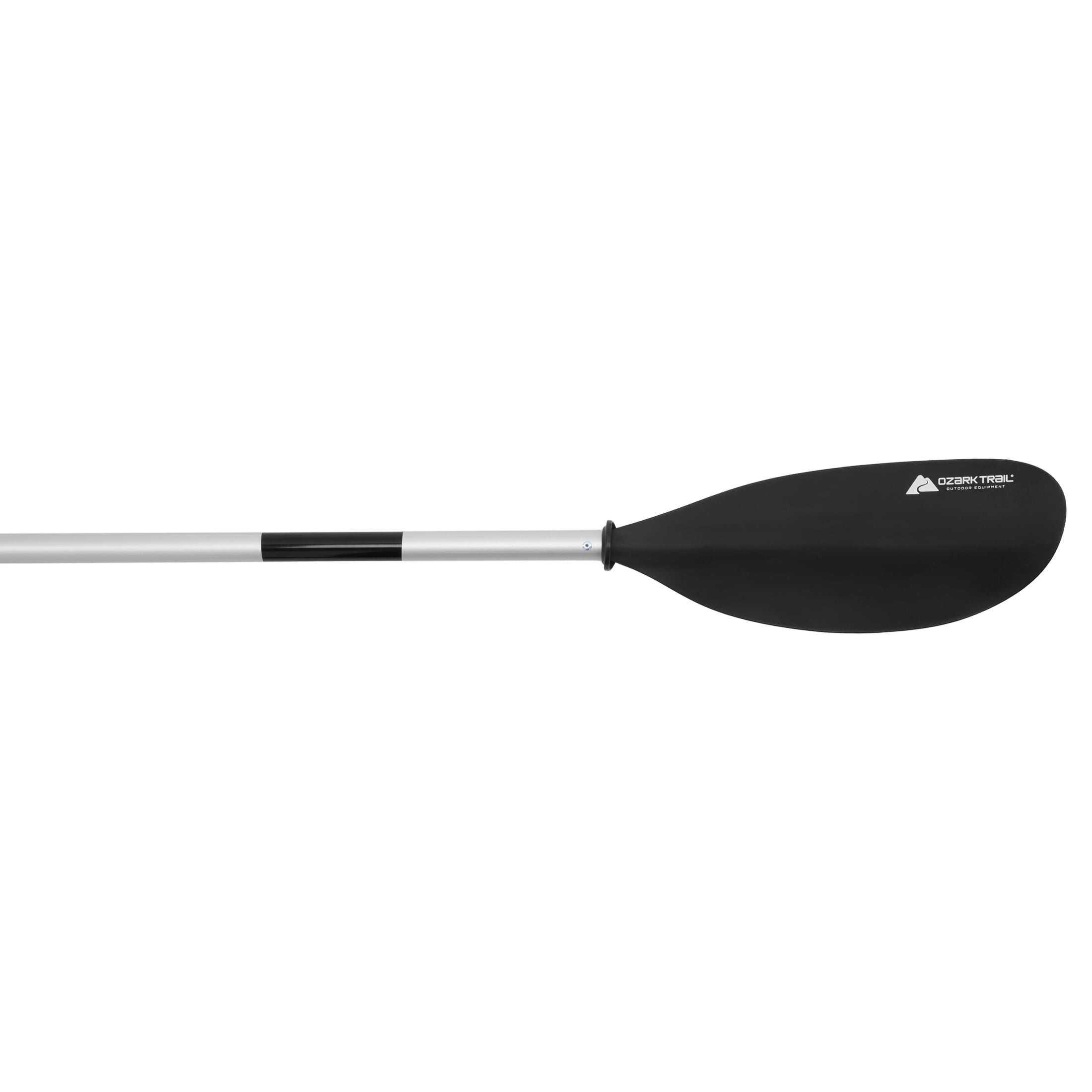 Ozark Trail Black Aluminum and Plastic Adjustable 2-Piece Kayak Paddles, 90
