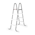 Open Box Intex Steel Frame Above Ground Pool Ladder 42 Height (2 Pack)
