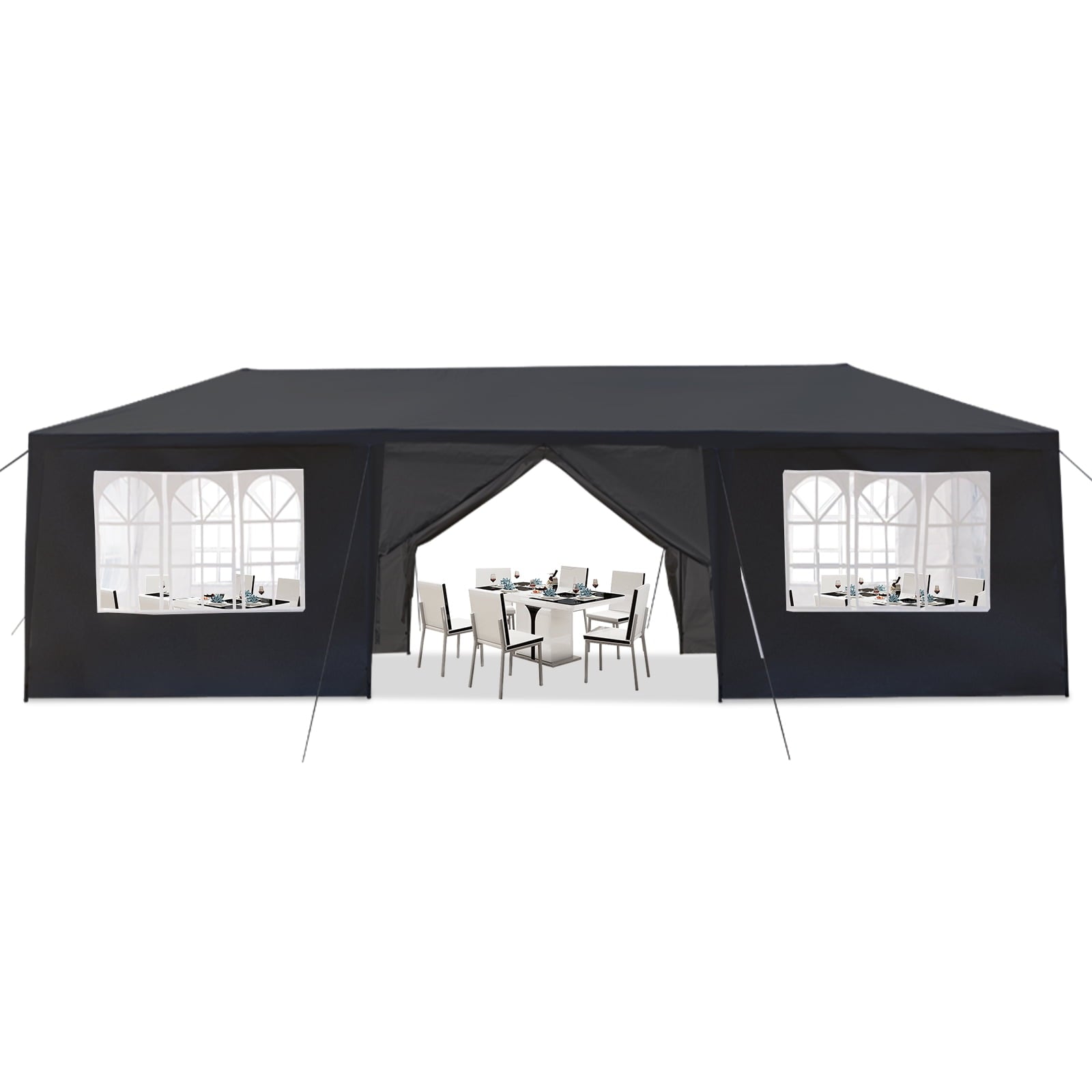 Ktaxon 10' X 30' Canopy Tent with 8 Side Walls for Party Wedding Camping and BBQ
