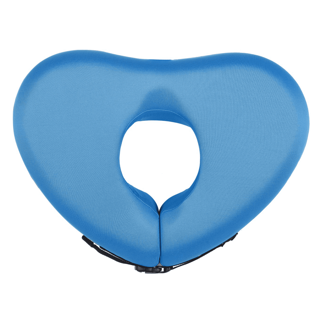 Ueasy Love Shaped Swimming Pool Floating with Locking Collar for Arm Release Training on Water Fun Neck Swimming Ring for Teens and Adults