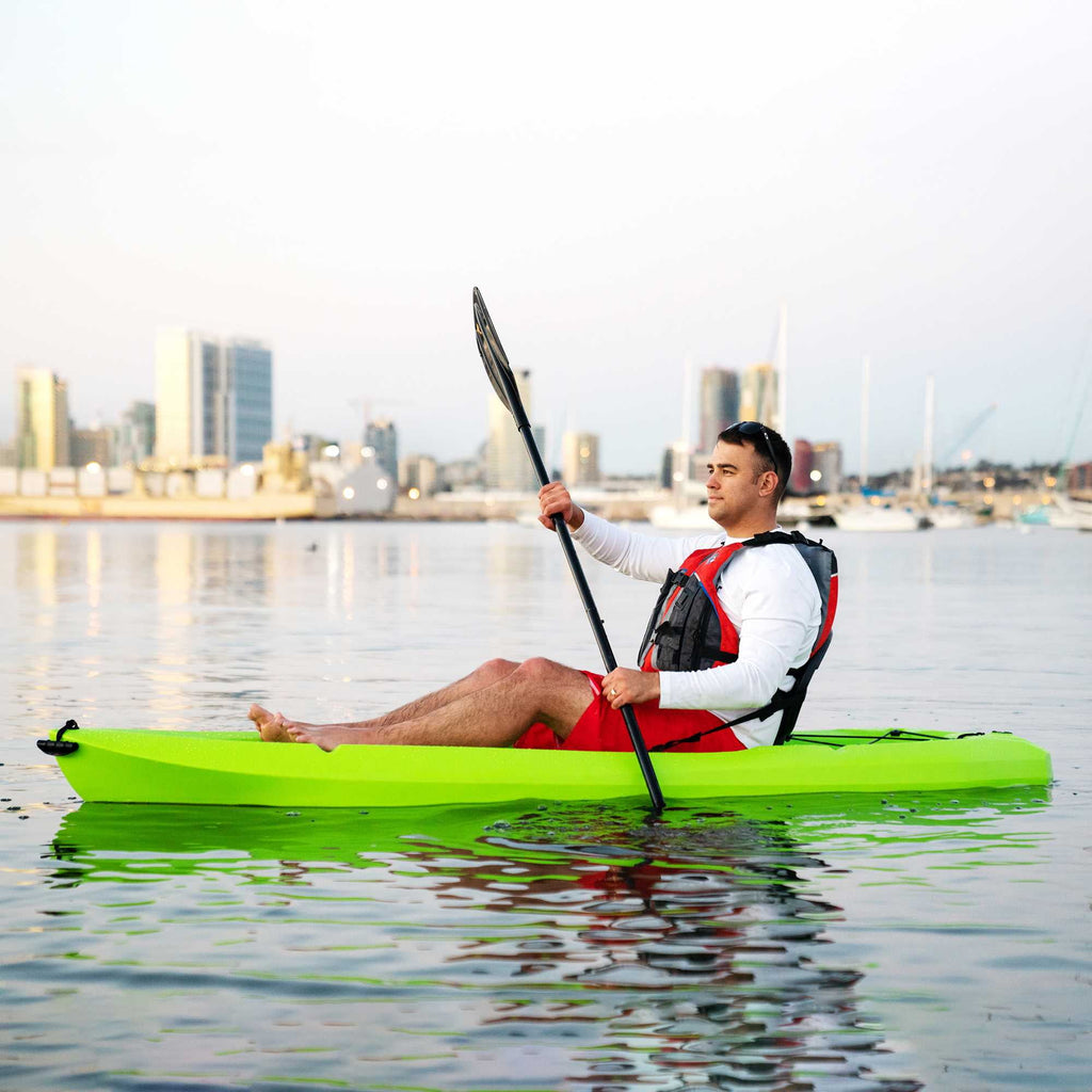 Lifetime Daylite 8 ft Sit-On-Top Kayak with Paddle, Red (90775)