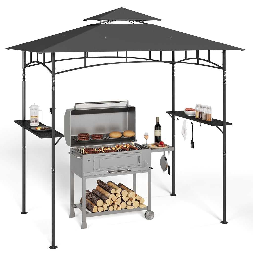 10x10 Pop-Up Canopy Tent with Removable Walls, 3 Height Adjustable Easy Set up Portable Gazebo, For Camping, White