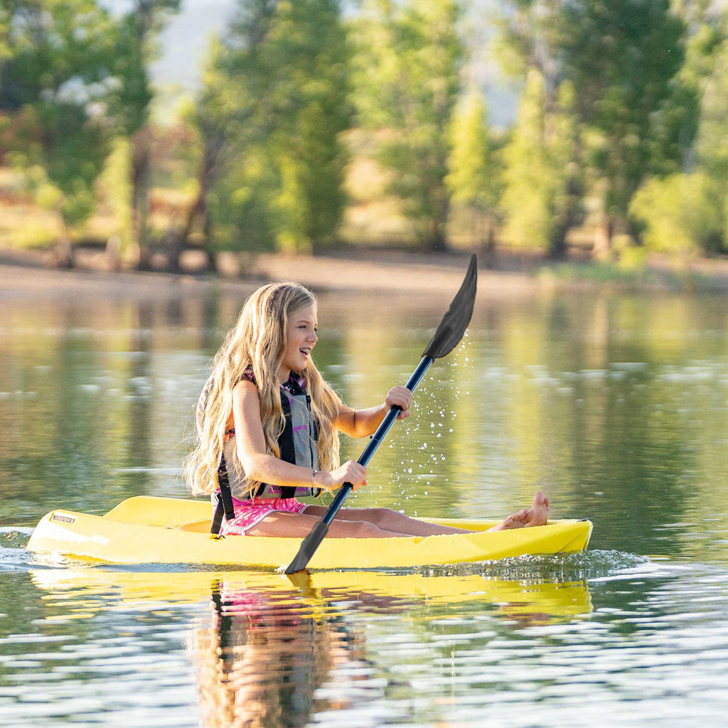 Lifetime Wave 6 ft Youth Sit-On-Top Kayak with Paddle, Fire Red (91401)