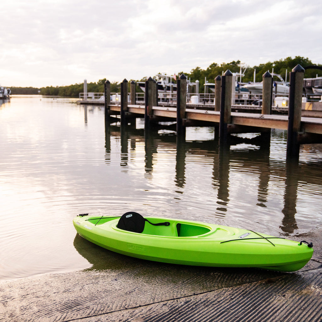 Lifetime Pacer 8 ft Sit-Inside Kayak with Paddle, Green (91032)