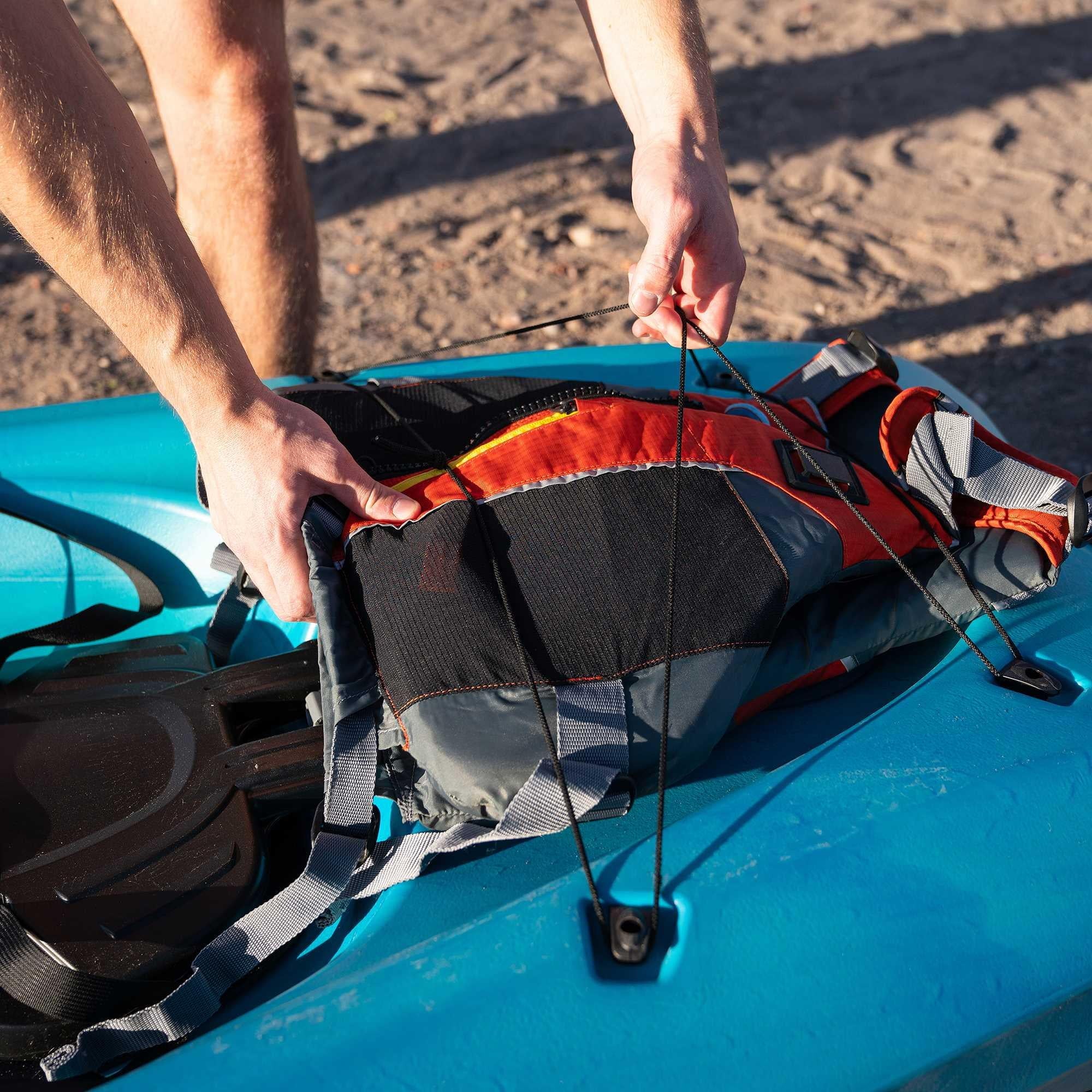 Lifetime Envoy 10.5 ft Sit-On-Top Tandem Kayak with Paddles, Sky Fusion (91192)