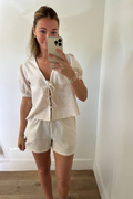 Came for Love Seersucker Shorts