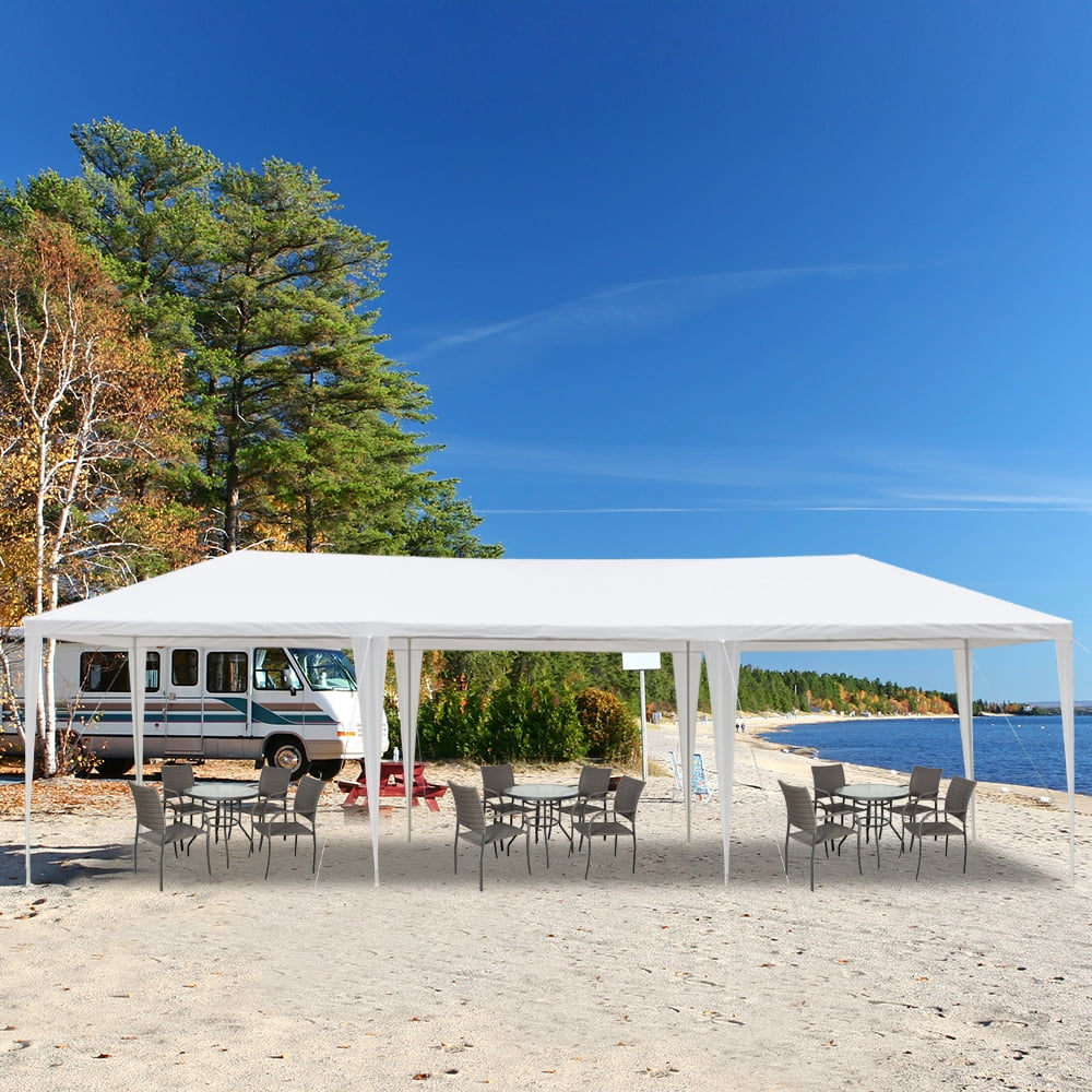 Ktaxon 10' X 30' Canopy Tent with 8 Side Walls for Party Wedding Camping and BBQ