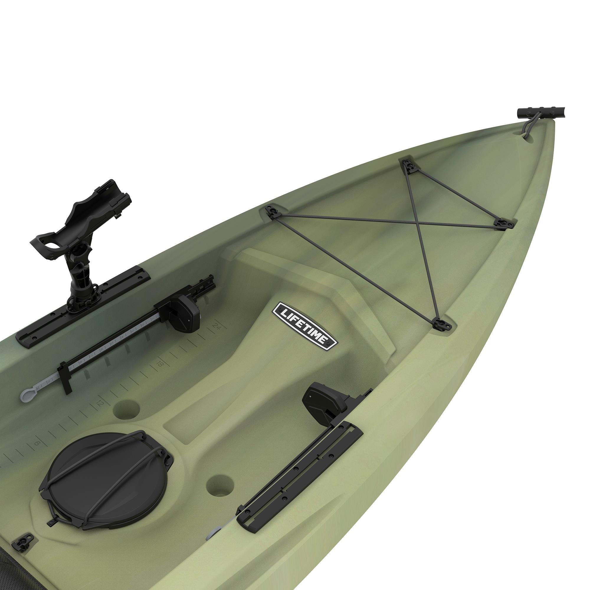 Lifetime Tamarack Pro-Comfort 10 ft 3 in Sit-On-Top Kayak with Paddle, Eclipse Fusion (91058)
