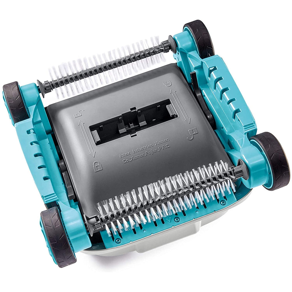 Intex 12ft x 30in Frame Above Ground Swimming Pool & Robot Vacuum
