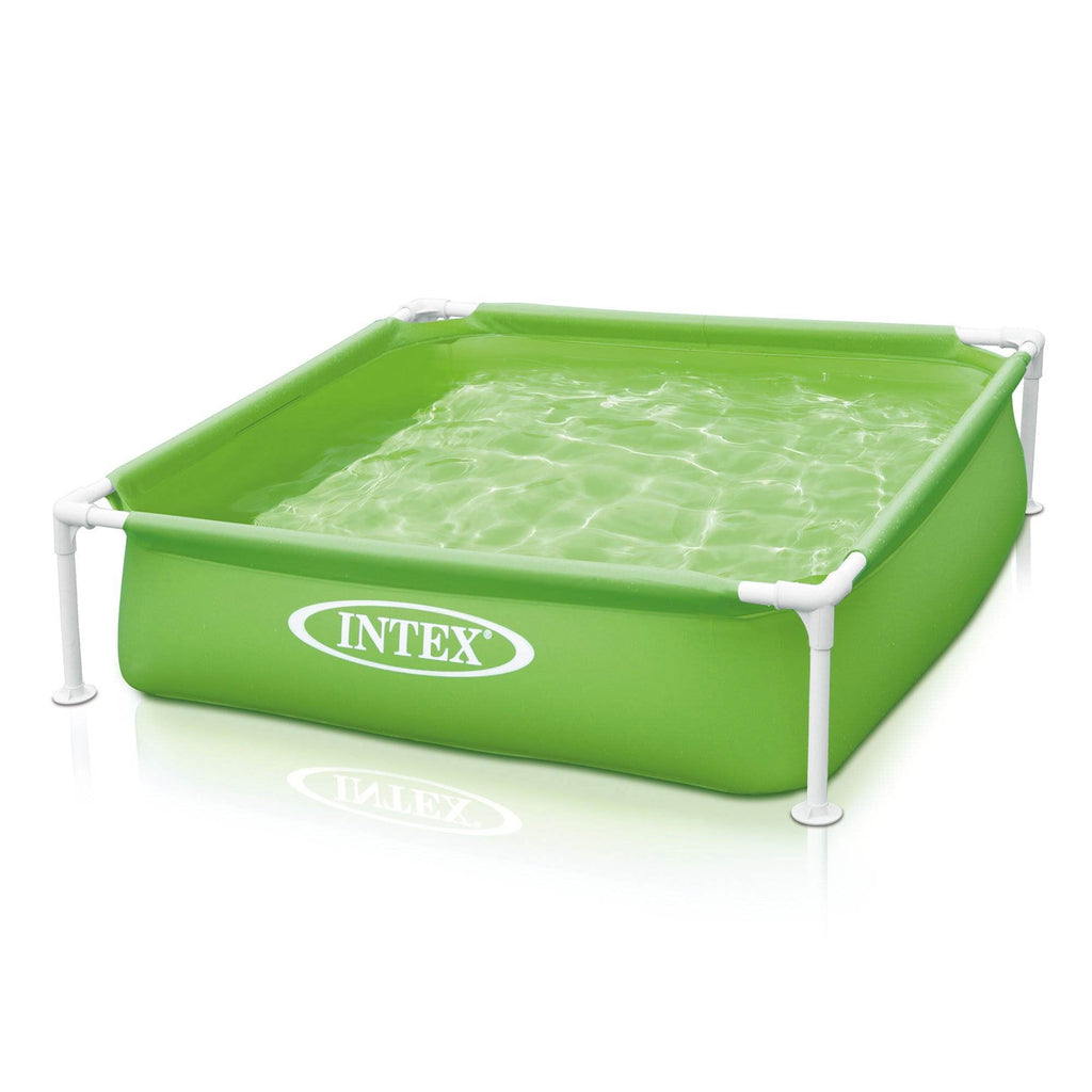 Intex Mini Frame Pool, Blue - 48 x 48 x 12 inches (L x W x H)
