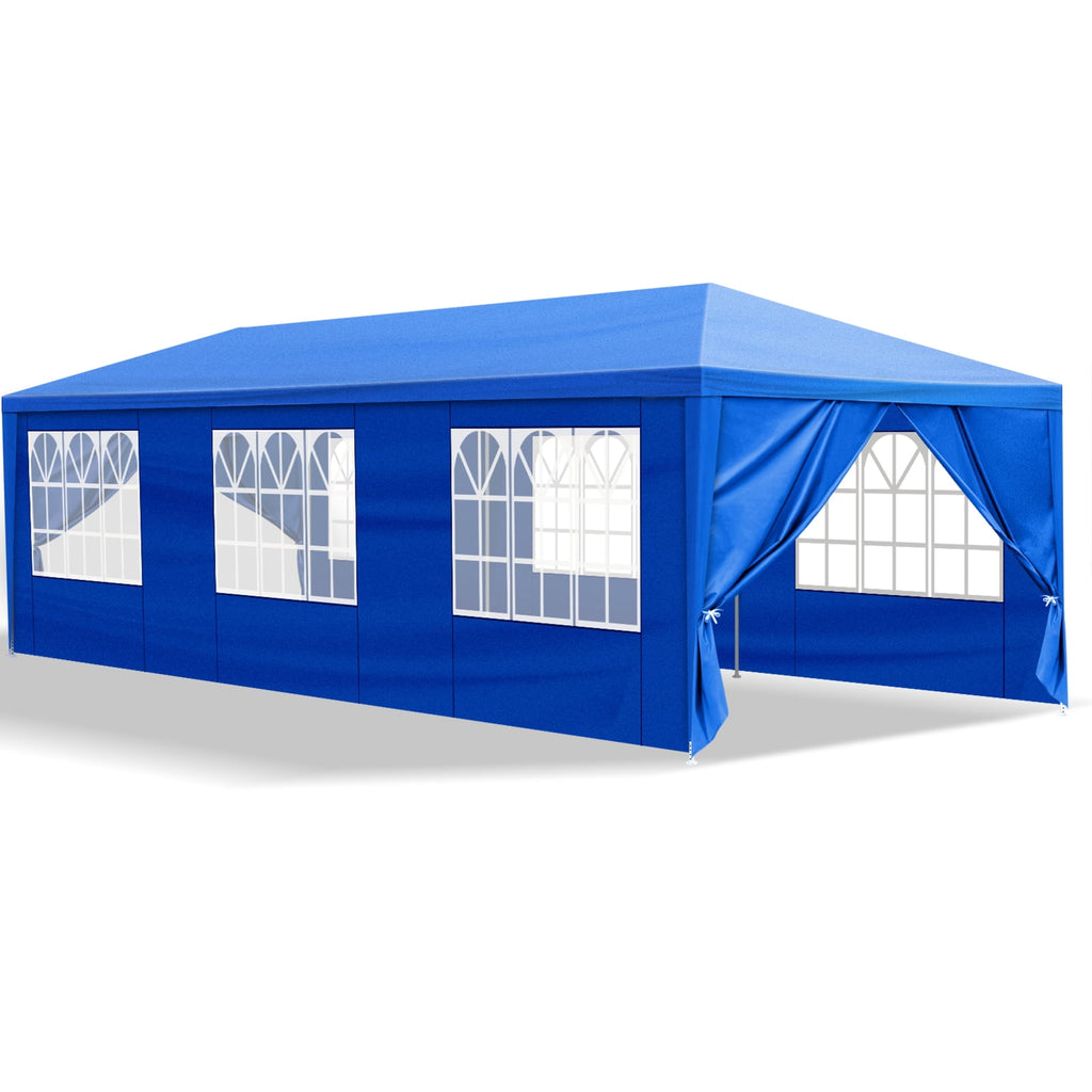 Ktaxon 10' X 30' Canopy Tent with 8 Side Walls for Party Wedding Camping and BBQ