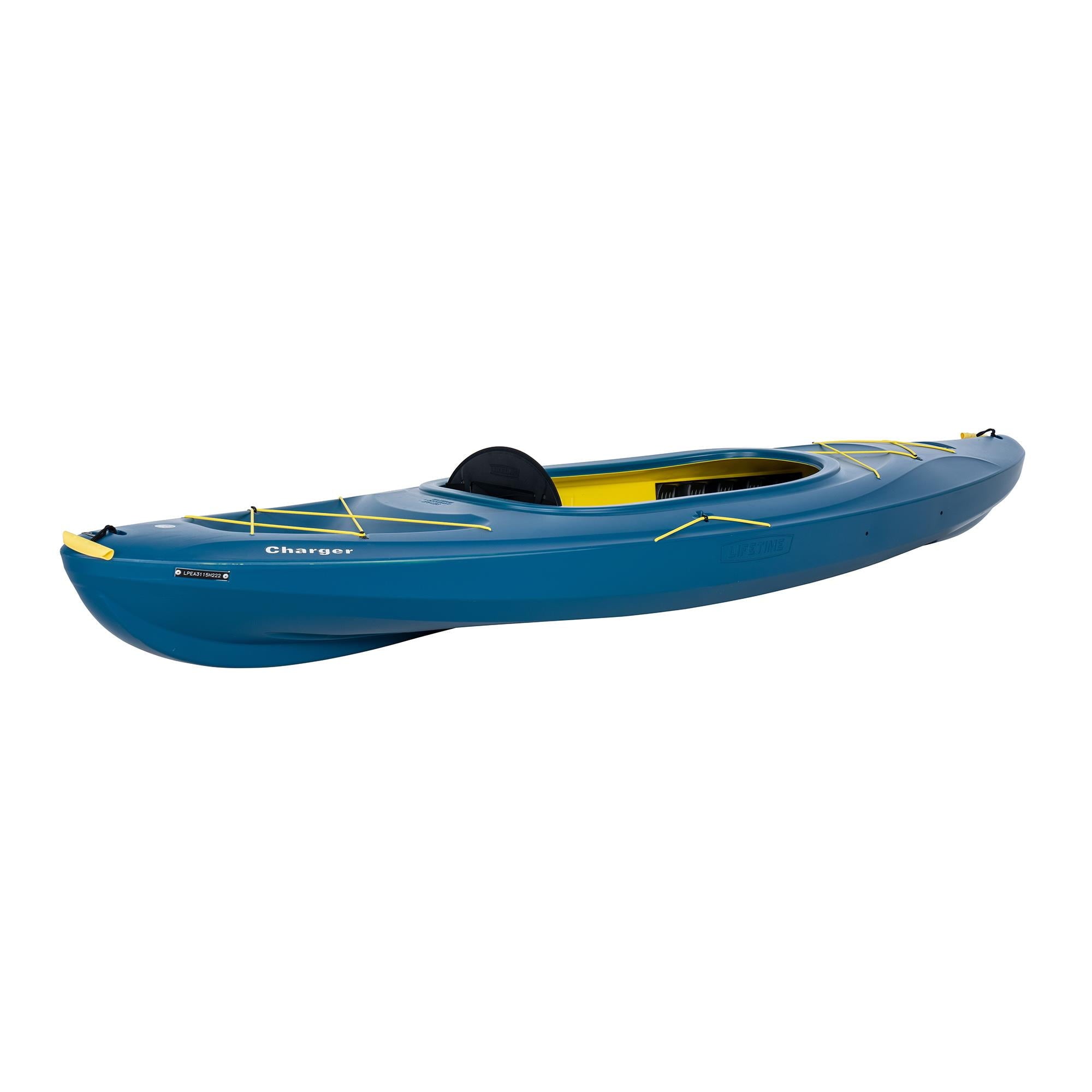 Lifetime Charger 10 ft Sit-Inside Kayak with Paddle, Seaside Dualtone (91349)