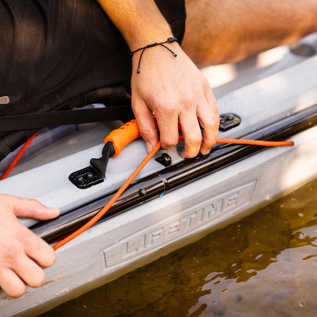 Lifetime Tamarack Pro-Comfort 10 ft 3 in Sit-On-Top Kayak with Paddle, Eclipse Fusion (91058)