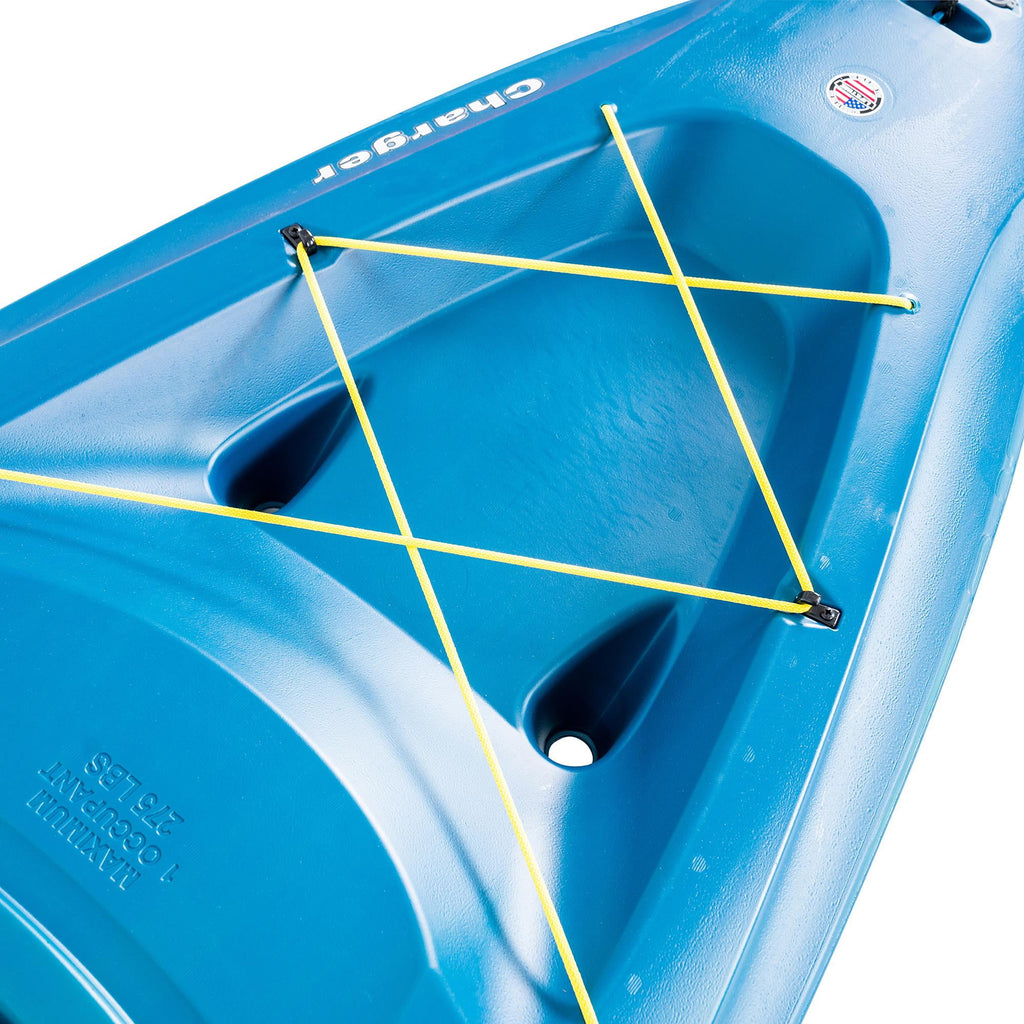 Lifetime Charger 10 ft Sit-Inside Kayak with Paddle, Seaside Dualtone (91349)