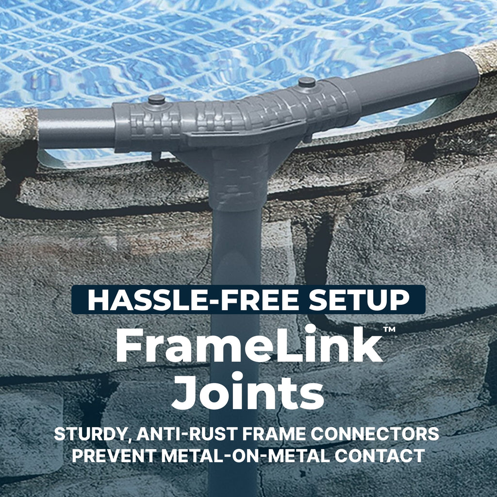 Bestway Steel Pro MAX 10'x30\ Metal Frame Above Ground Pool Set w/ Filter Pump & Cartridge