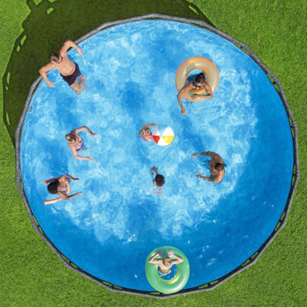 Bestway Steel Pro 10' x 30 Above Ground Swimming Pool Set with Filter Pump