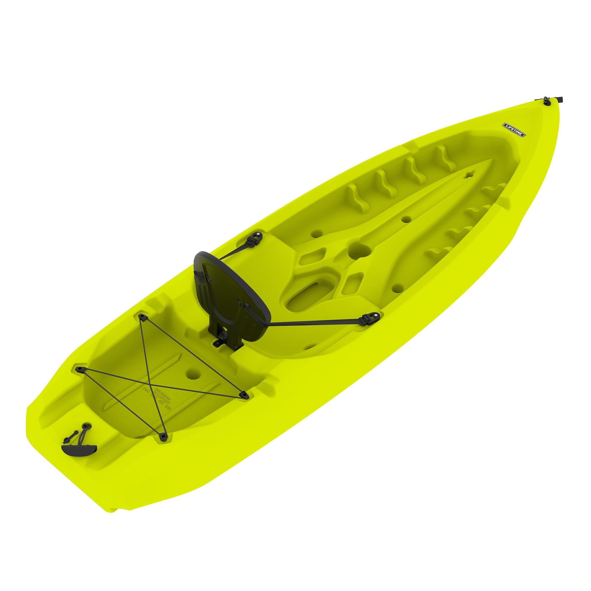 Lifetime Daylite 8 ft Sit-On-Top Kayak with Paddle, Red (90775)