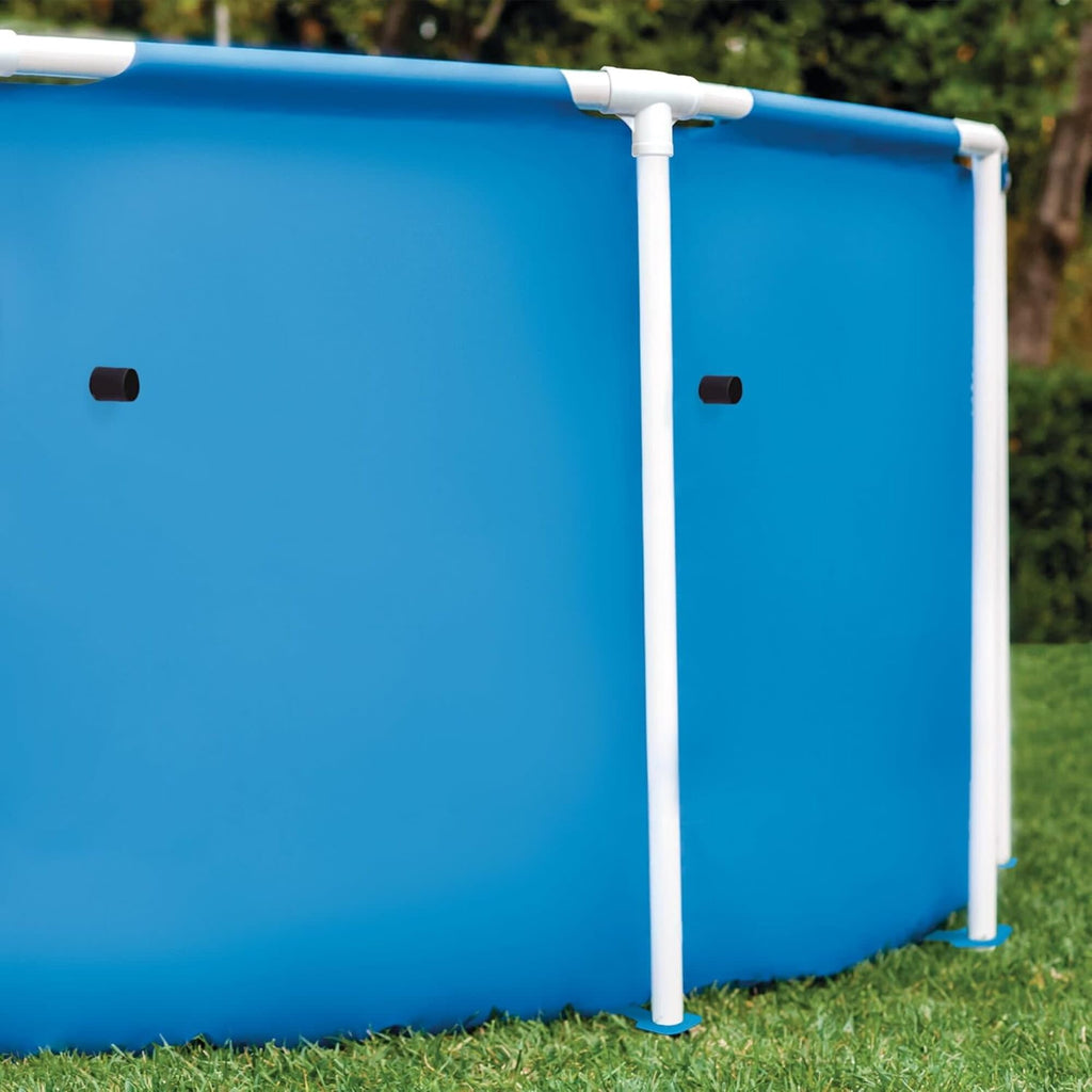 INTEX Metal Frame 12ft x 30in Above Ground Swimming Pool Set w/Filter Pump