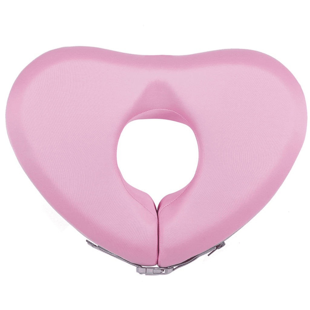 Ueasy Love Shaped Swimming Pool Floating with Locking Collar for Arm Release Training on Water Fun Neck Swimming Ring for Teens and Adults