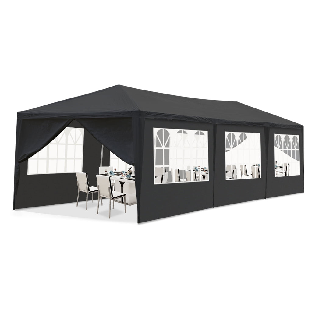 Ktaxon 10' X 30' Canopy Tent with 8 Side Walls for Party Wedding Camping and BBQ