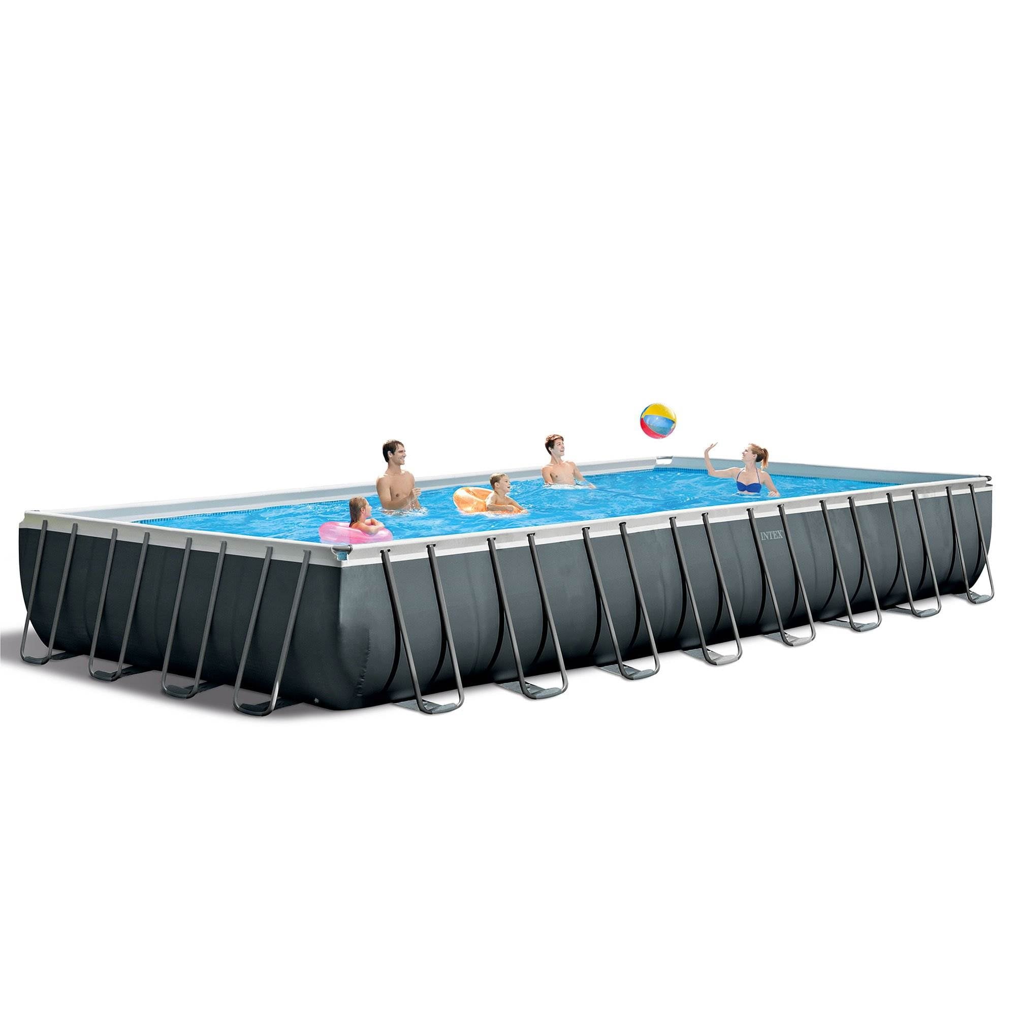 INTEX Ultra XTR 24' x 12' x 52 Above Ground Swimming Pool Set w/ Pump