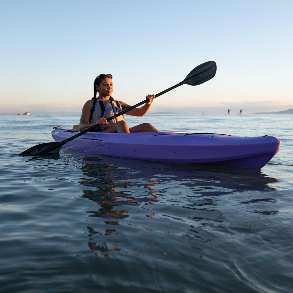 Lifetime Charger 10 ft Sit-Inside Kayak with Paddle, Seaside Dualtone (91349)