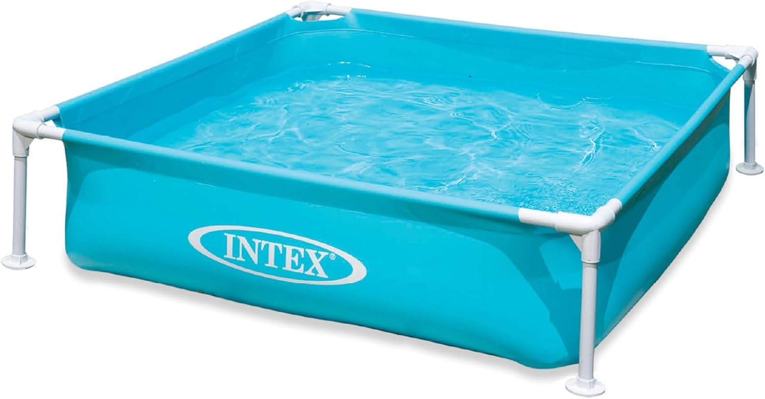 Intex Mini Frame Pool, Blue - 48 x 48 x 12 inches (L x W x H)