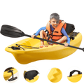 Naipo Kayak with paddle 6.5FT Kayak 4 Level Footrest Sit On Top for Youth Kid to Teen Up to 121lbs