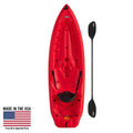 Lifetime Daylite 8 ft Sit-On-Top Kayak with Paddle, Red (90775)