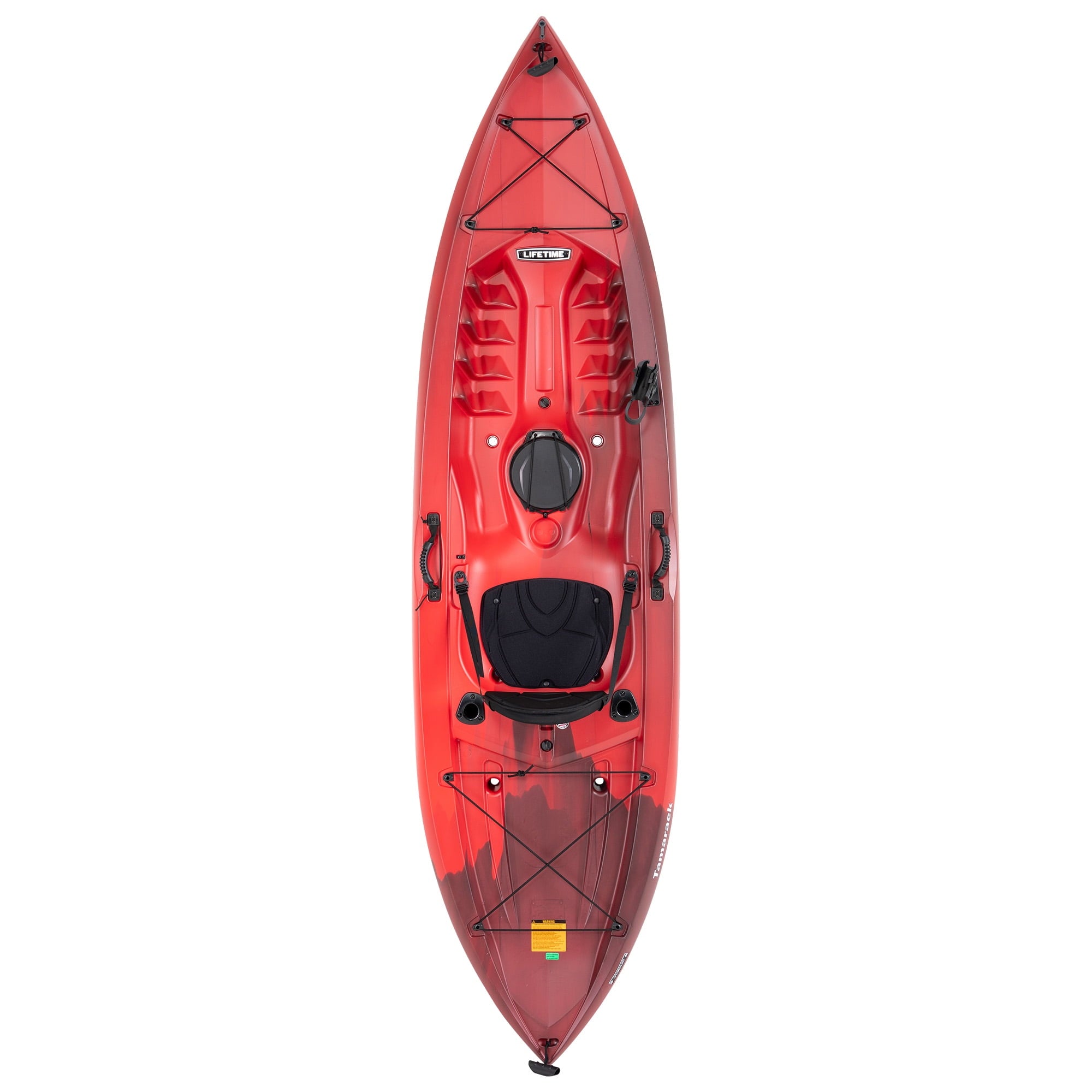 Lifetime Tamarack Angler 10 ft Sit-On-Top Fishing Kayak with Paddles, 2 Pack, Tan (90806)