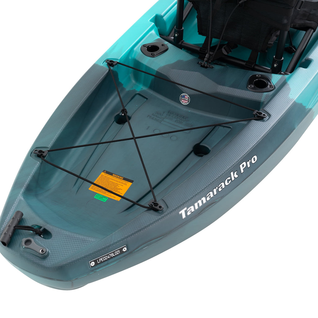Lifetime Tamarack Pro-Comfort 10 ft 3 in Sit-On-Top Kayak with Paddle, Eclipse Fusion (91058)