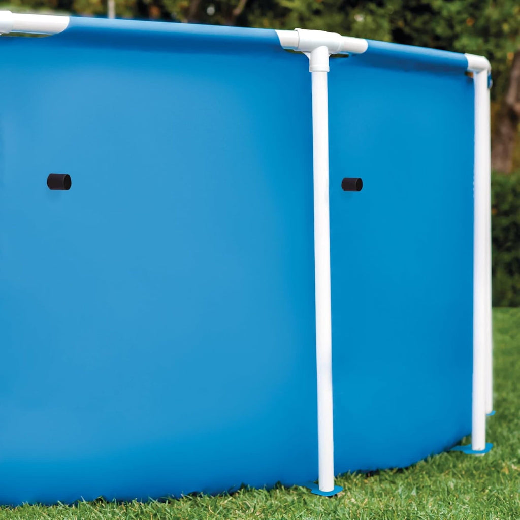 INTEX Metal Frame 12ft x 30in Above Ground Swimming Pool Set w/Filter Pump