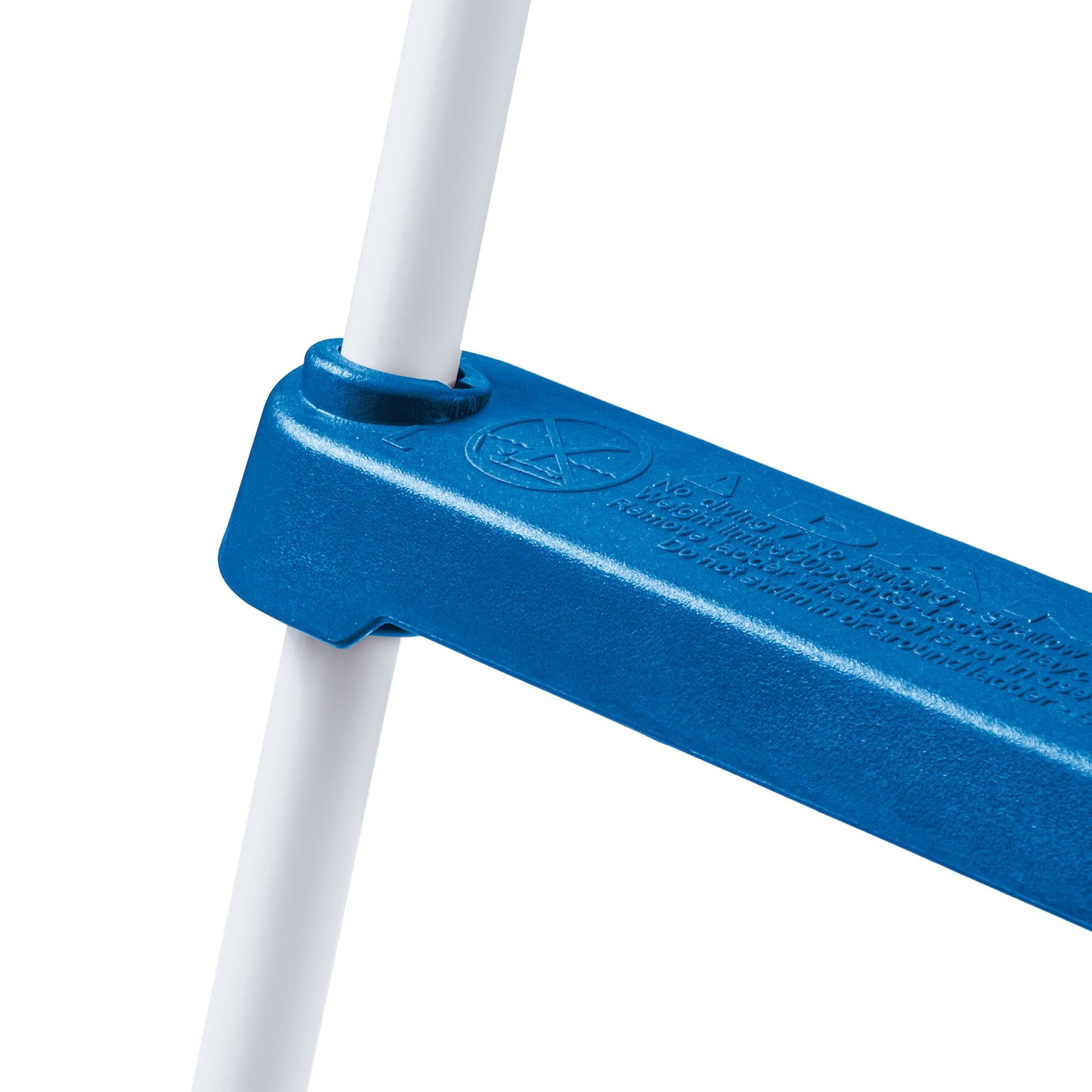 Funsicle 36 Inch SureStep 3 Stair Outdoor Above-Ground Swimming Pool Ladder, Blue & White