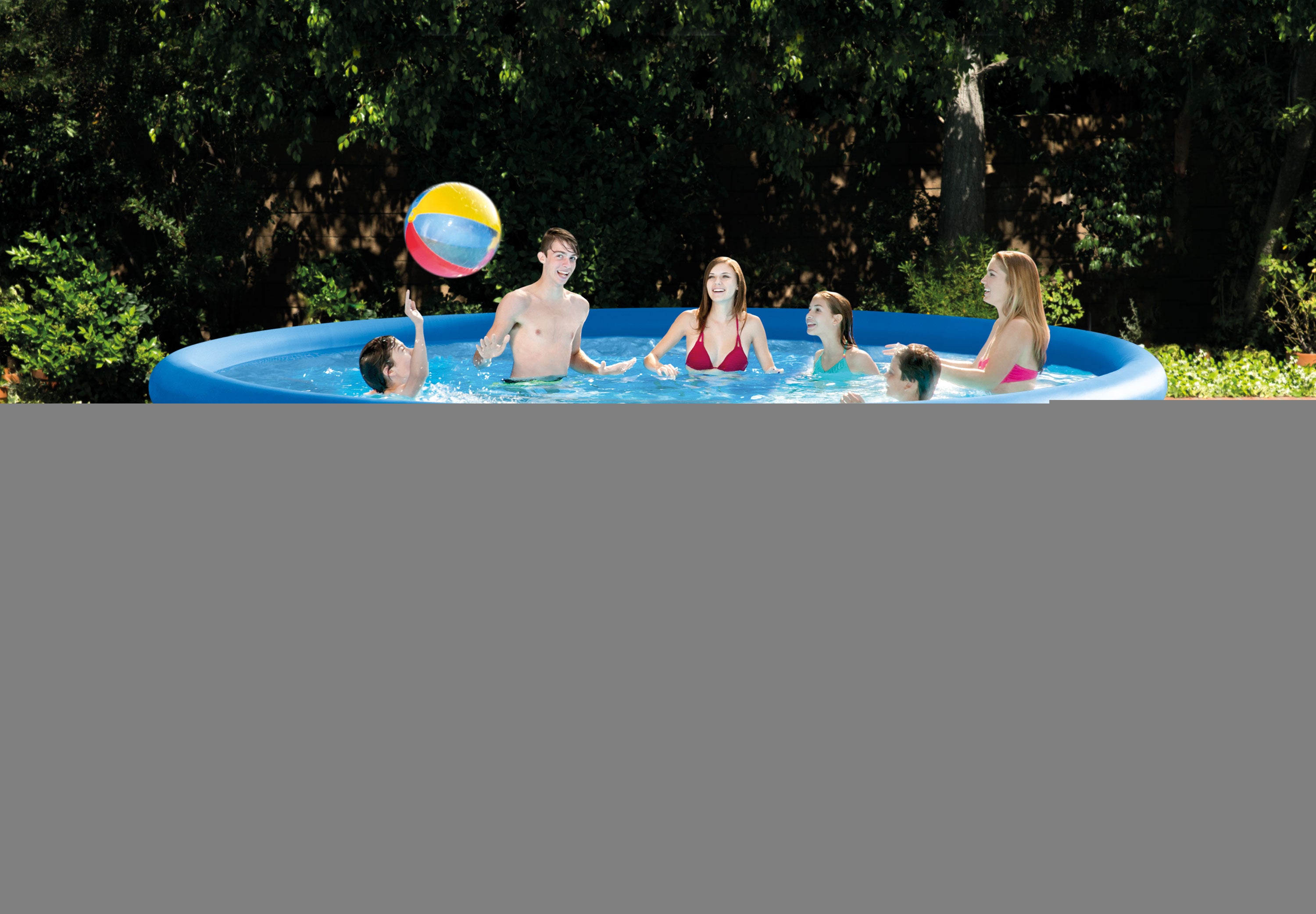 Intex 15' x 48 Easy Set Swimming Pool Kit w/ 1000 GPH GFCI Filter Pump 26167EH