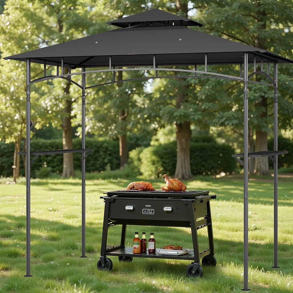 10x10 Pop-Up Canopy Tent with Removable Walls, 3 Height Adjustable Easy Set up Portable Gazebo, For Camping, White