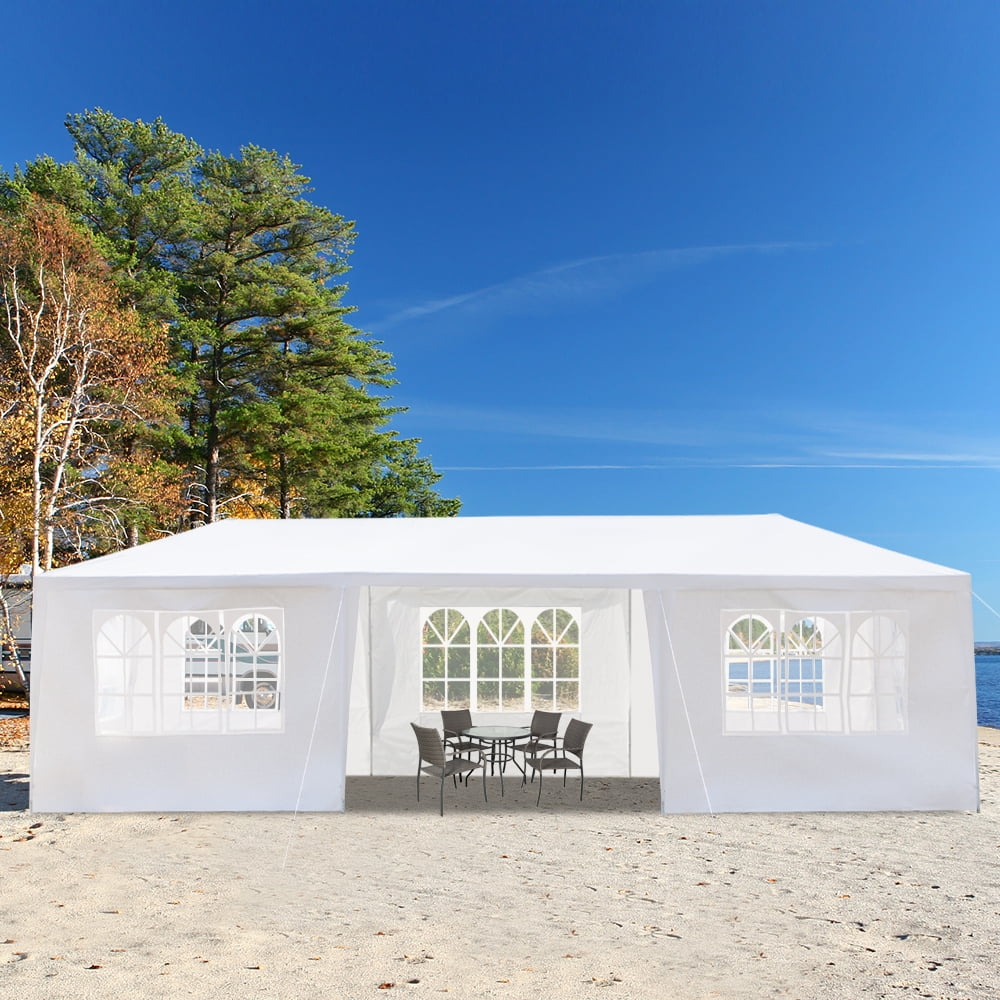 Ktaxon 10' X 30' Canopy Tent with 8 Side Walls for Party Wedding Camping and BBQ