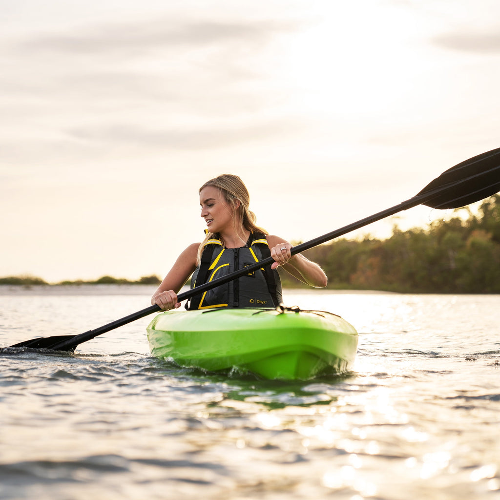 Lifetime Pacer 8 ft Sit-Inside Kayak with Paddle, Green (91032)