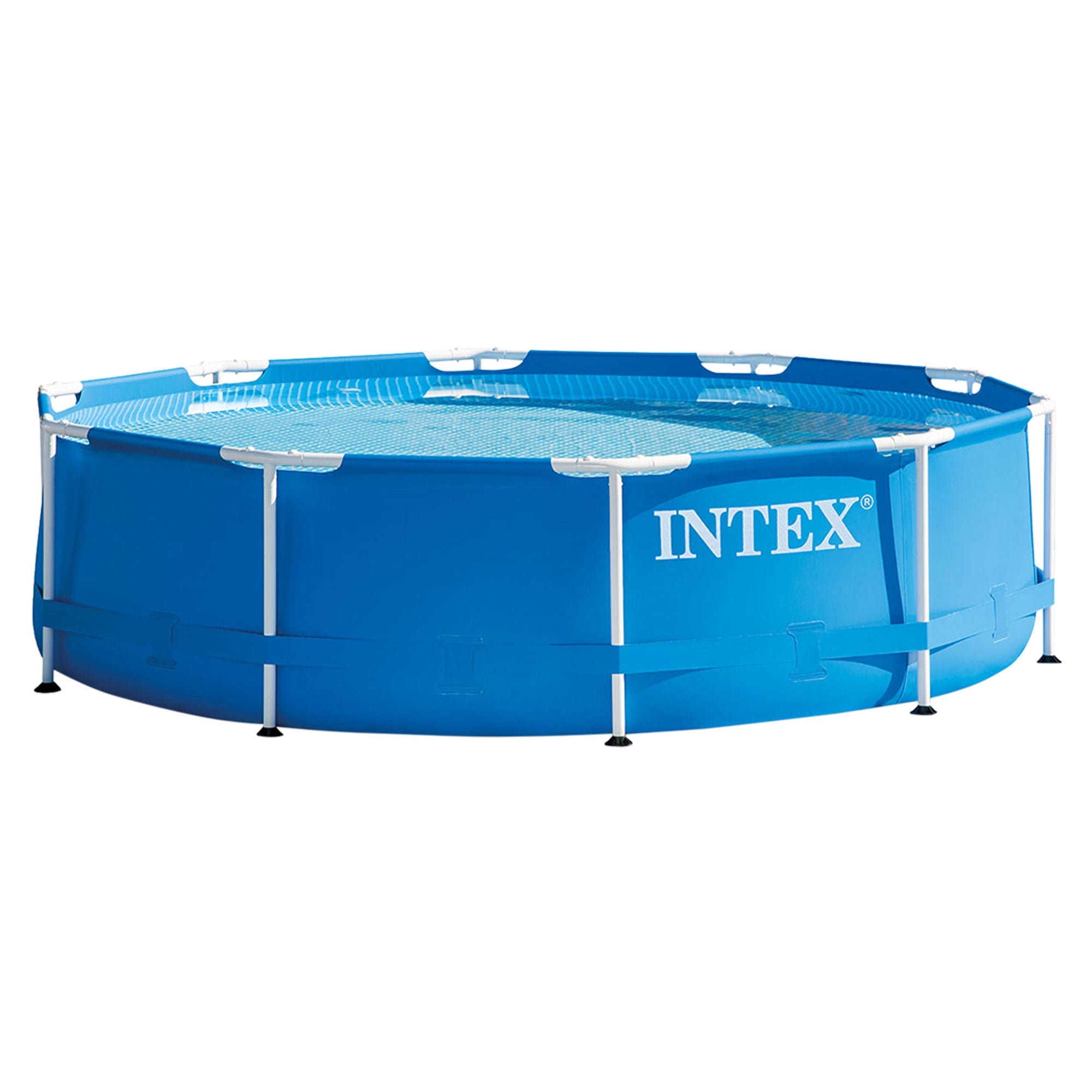 Open Box Intex 10'x30 Above Ground Round Swimming Pool, Pump Not Included