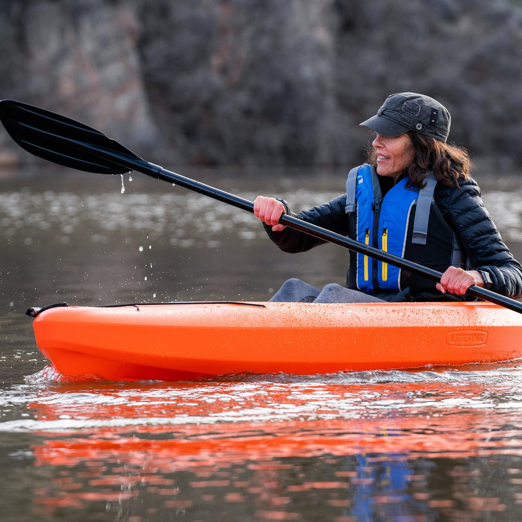 Lifetime Pacer 8 ft Sit-Inside Kayak with Paddle, Green (91032)