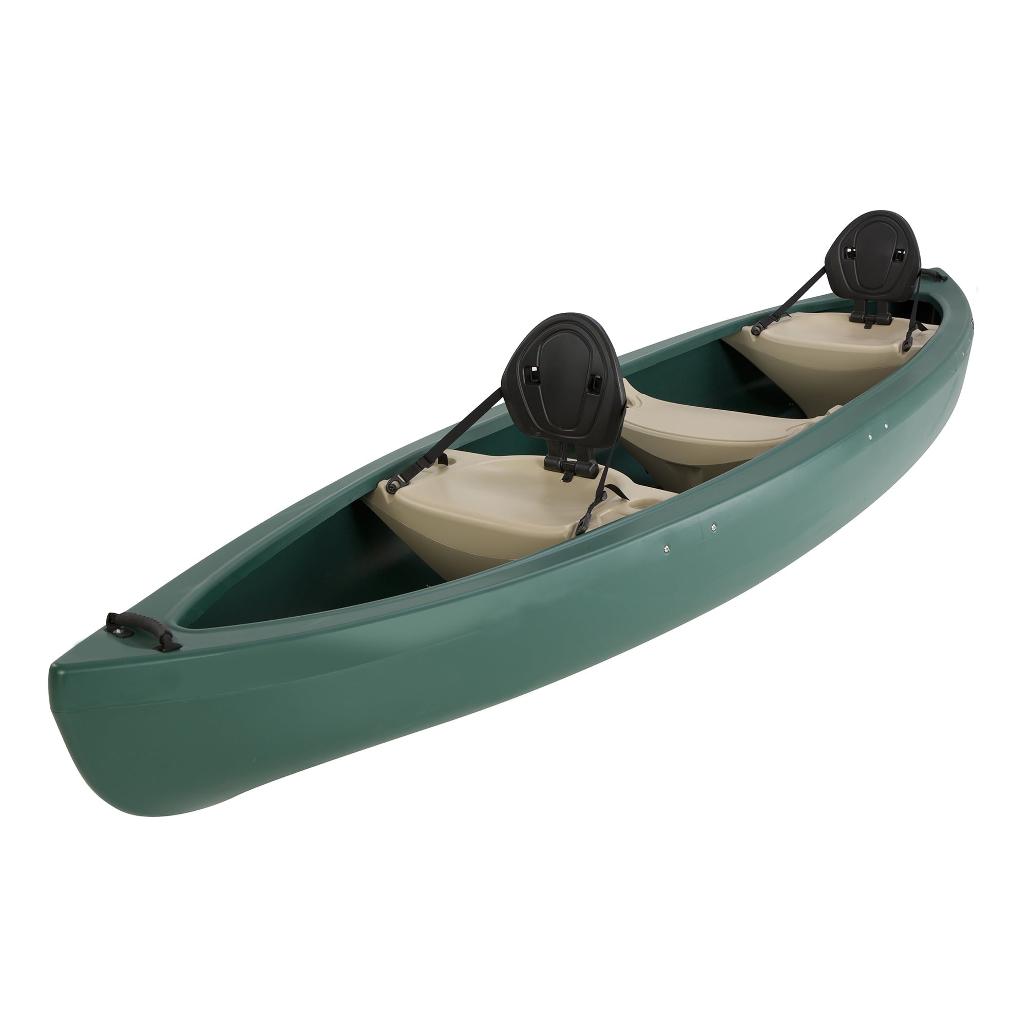 Lifetime Kodiak 13 ft Canoe with Paddles, Molded Seats, Skeg Wheel, Red (90658)